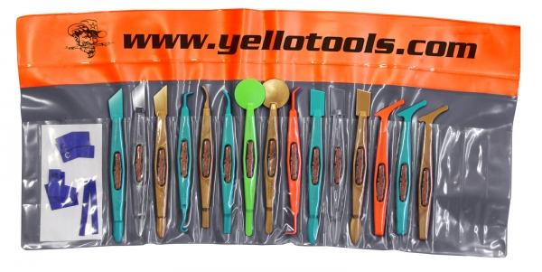 Yellotools ProWrap Set  Squeegee set for vinyl applications